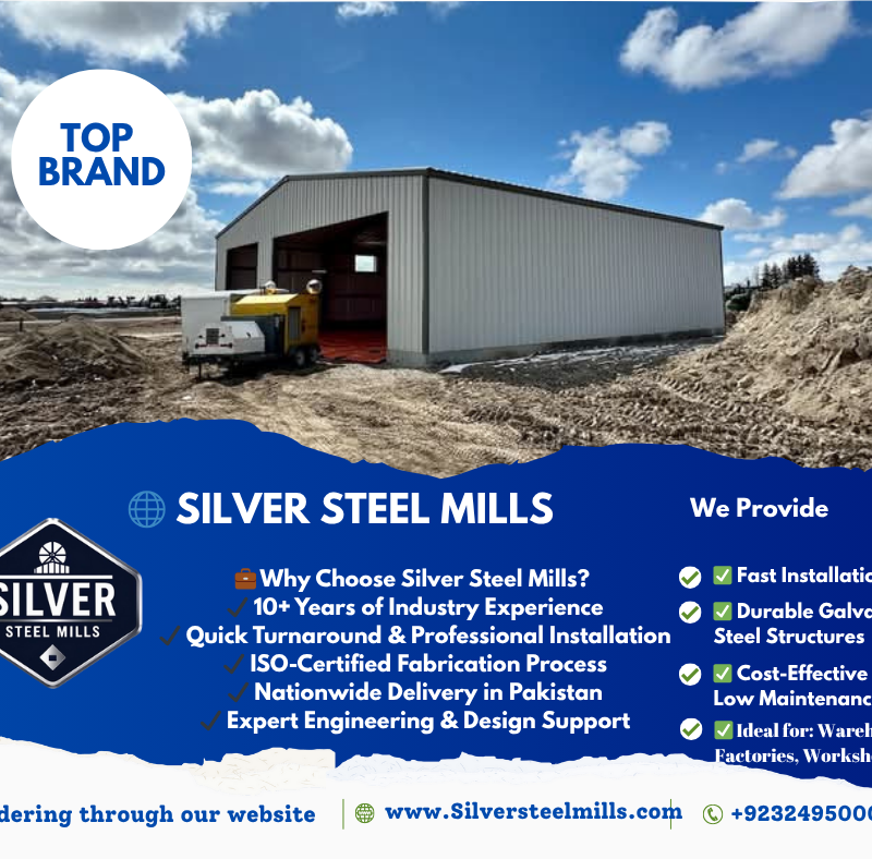 Prefabricated Industrial Shed Manufacturers in Pakistan