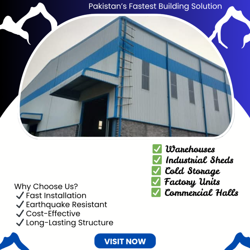 Pre-Engineered Steel Buildings in Pakistan: A Comprehensive Guide
