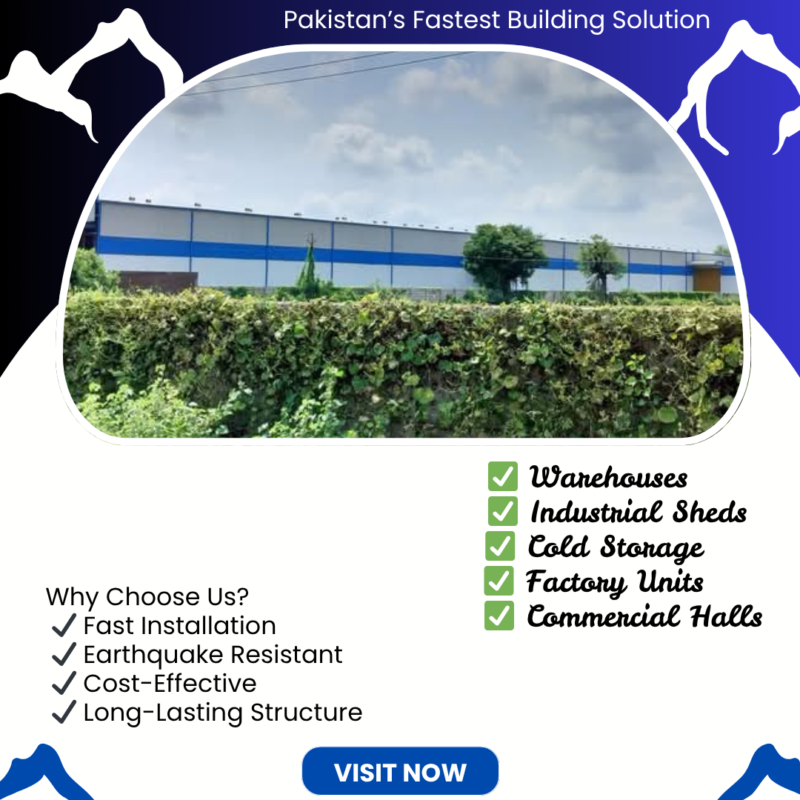 PEB Shed Price in Pakistan: Complete Guide for 2025 | Silver Steel Mills