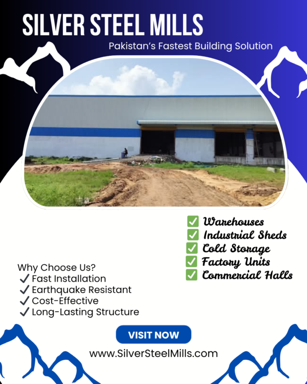 Steel Fabrication Company in Pakistan: Leading Solutions by Silver Steel Mills