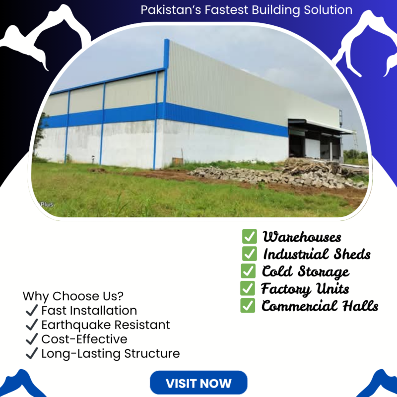 Prefab Buildings in Pakistan – Silver Steel Mills