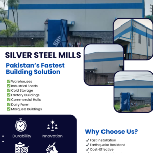 Prefabricated Steel Structures in Pakistan – Ultimate Guide 2025 | Silver Steel Mills