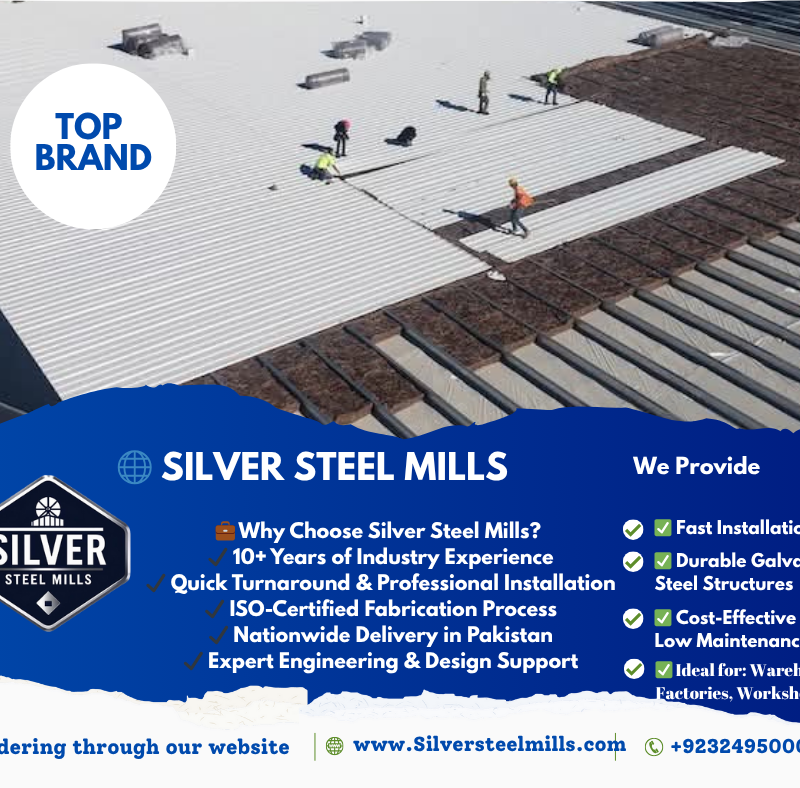 Dairy Farm Shed Price in Pakistan – Steel Buildings by SilverSteelMills.com