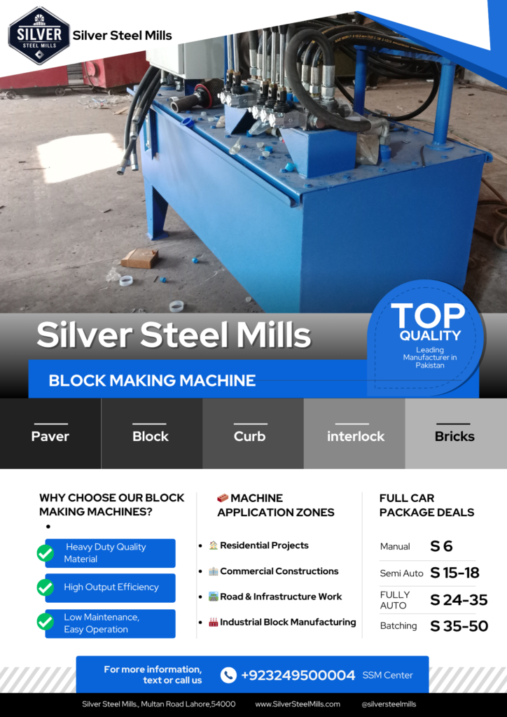 concrete block making machine for sale in pakistan - block making machine in pakistan (4)