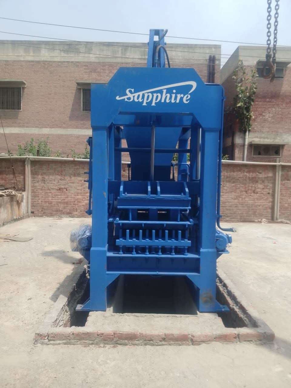sapphier block machine in pakistan
