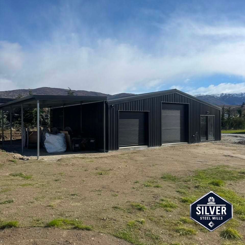 Modern Black Steel Building Pakistan Agricultural PEB Facility in pakistan
